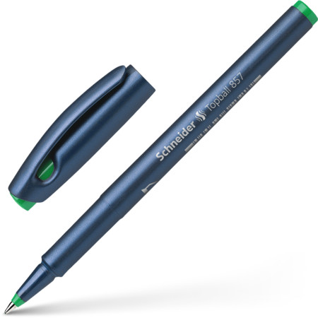 Image de  Roller pointe metal 857 0.6mm schneider vert 