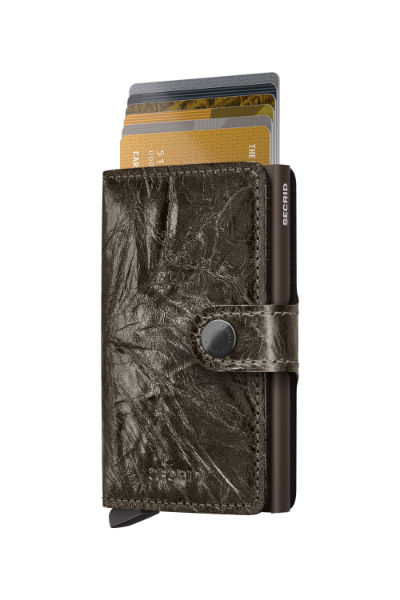 Image de  Porte carte Miniwallet Crunch bronze 