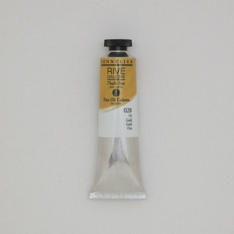 Image de  Tube 40 ml huile or 