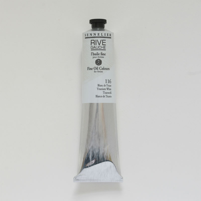 Image de  Tube 200 ml huile blanc de titane 