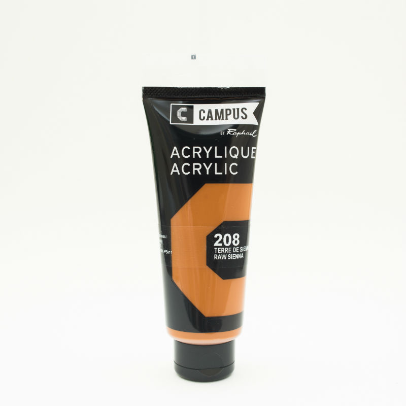 Image de  Tube 100 ml acrylique terre de sienne naturelle 