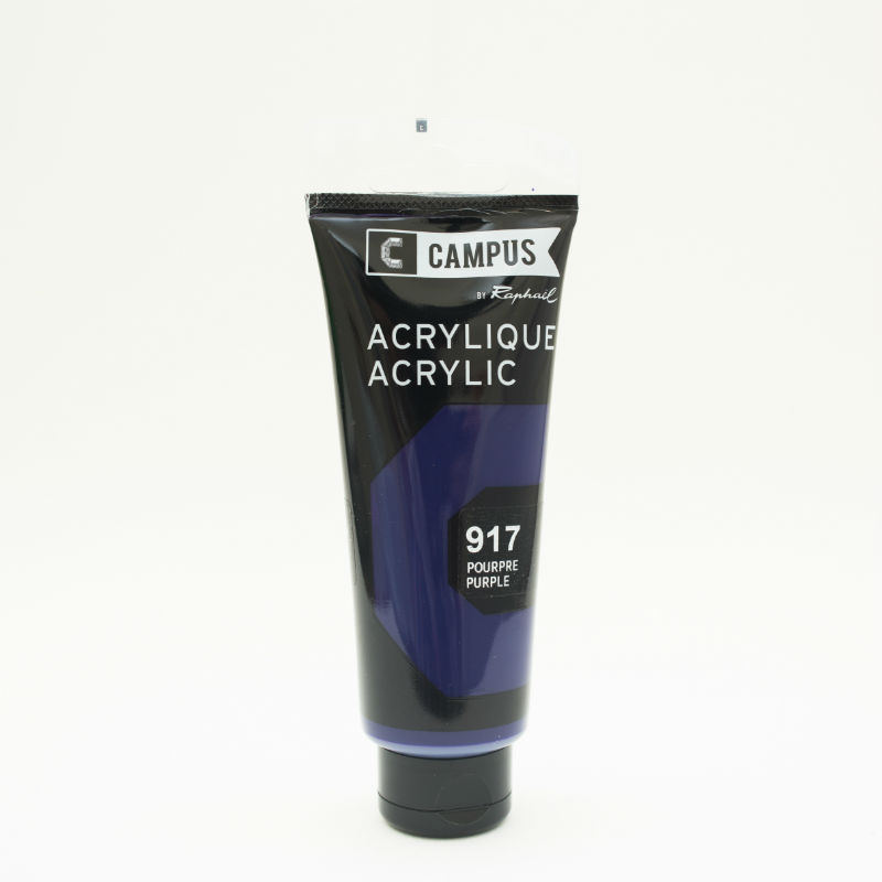 Image de  Tube 100 ml acrylique pourpre 