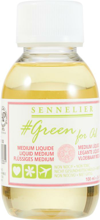 Image de  Flacon 100 ml medium liquide huile 