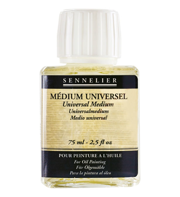 Image de  Flacon 75 ml medium universel huile 