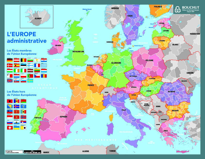 Image de  FICHES MEMO EUROPE 19.5 X 26.5 CM 