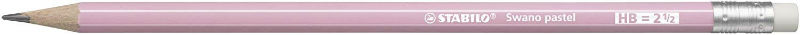 Image de  Crayon à papier Swano pastel HB rose 