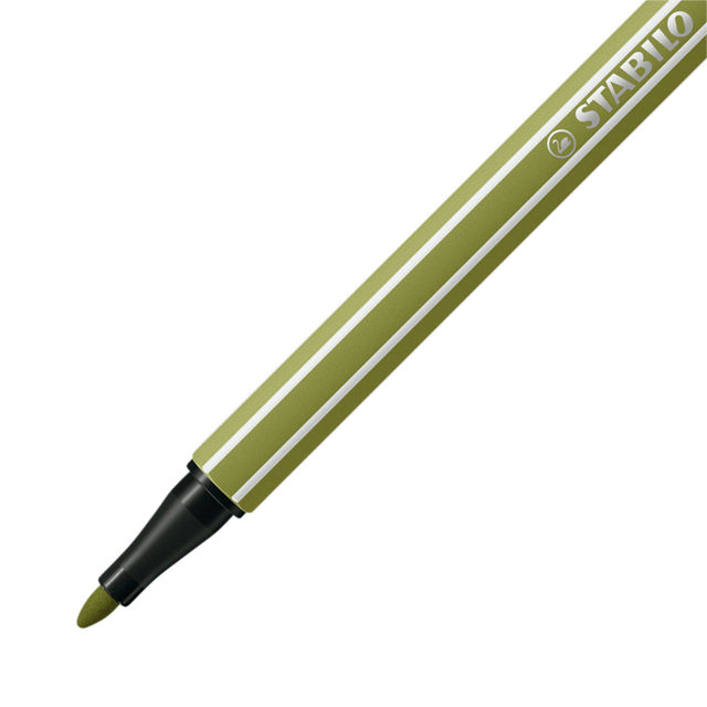 Image de  Stylo feutre Stabilo Pen 68 vert épinard 