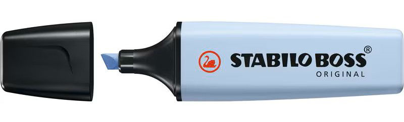 Image de  Surligneur Boss Pastel nuage de bleu 