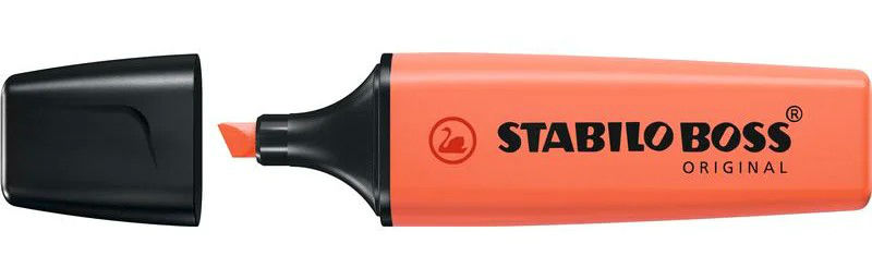 Image de  Surligneur Boss Pastel douceur de corail 