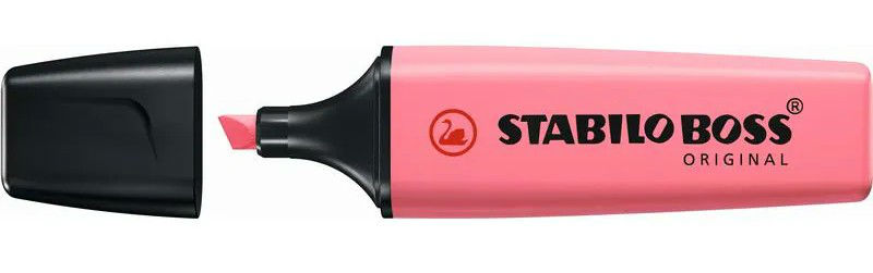 Image de  Surligneur Boss Pastel pétale de rose 