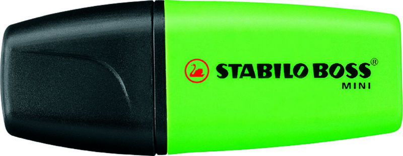 Image de  Surligneur stabilo boss mini vert 