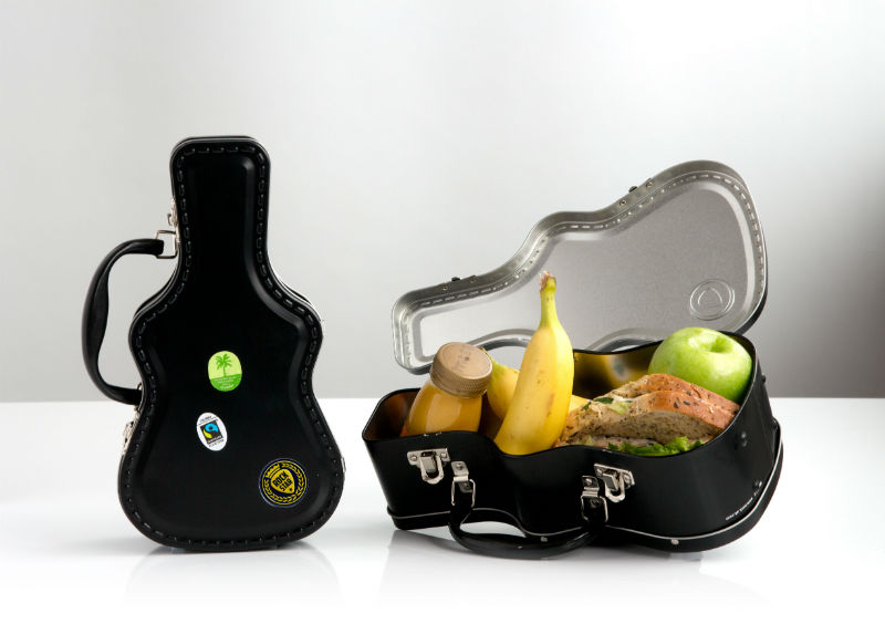 Image de  Lunch box boîte à guitare 