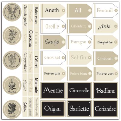 Image de  Etiquettes 2   30x30  -1f. 