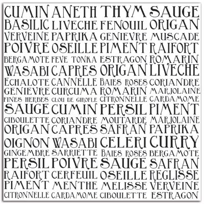 Image de  Epices 30x30 - 1f. 