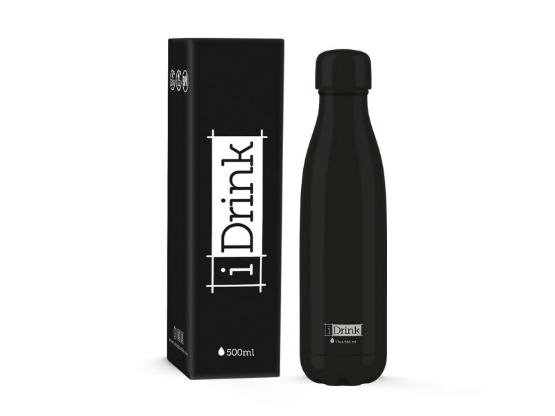 Image de  Bouteille thermique I-Drink 500 ml noir 