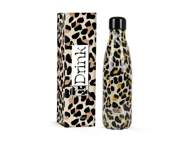 Image de  Bouteille thermique I-Drink 500 ml Léopard 