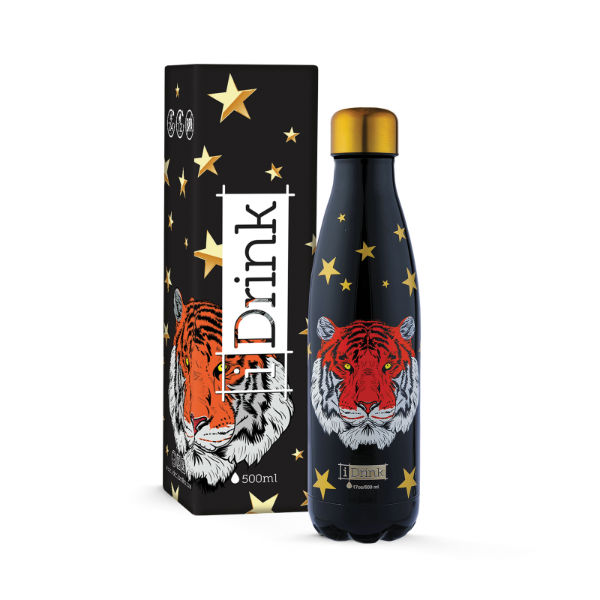 Image de  Bouteille thermique I-Drink 500 ml tigre 