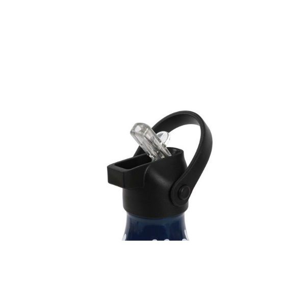 Image de  Bouchon noir avec embout pour bouteilles 