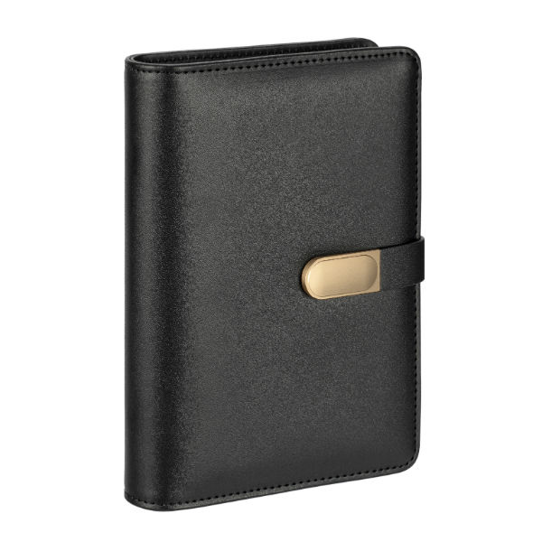 Ref. VIQ03200502, Budget planner A5 noir, Noir, marque VIQUEL