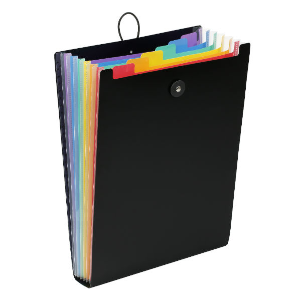 Image de  Trieur extensible A4 6 compartiments pr sac à dos Rainbow Class 