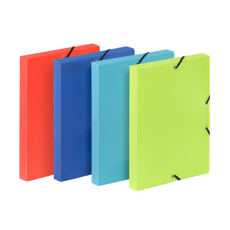 Ref. VIQ20841432, Boite de classement A4 coolbox dos 3 Feel'Easy - Coloris Aléatoires, Assorties, marque VIQUEL