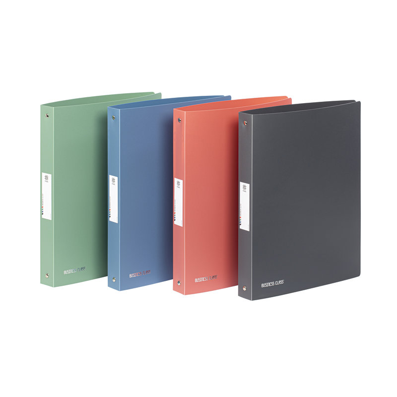 Ref. VIQ21841505, Classeur souple A4 4 anneaux Business class' - Coloris Aléatoires, Assorties, marque VIQUEL