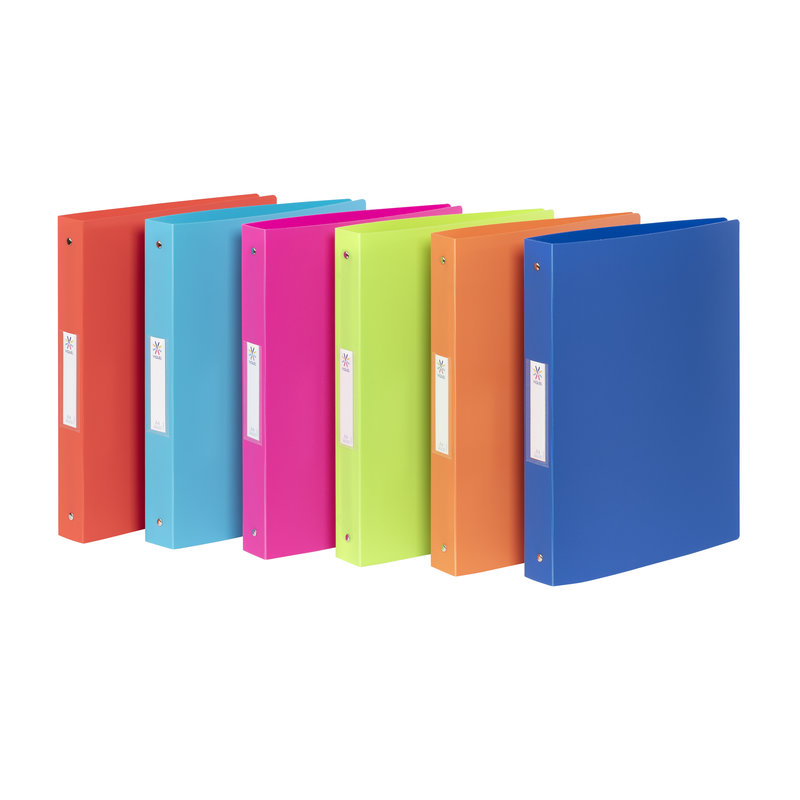 Ref. VIQ22341430, Classeur souple A4 maxi 4 anneaux Feel'Easy - Coloris Aléatoires, Assorties, marque VIQUEL