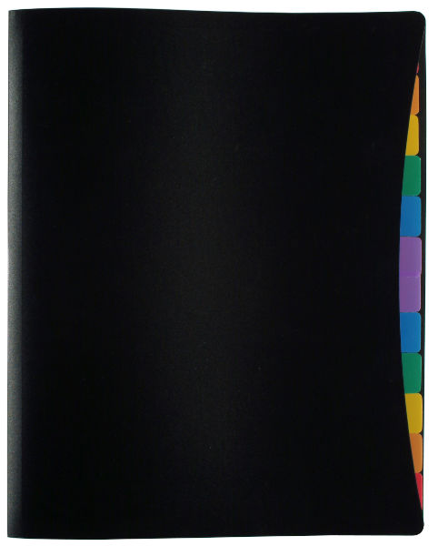 Image de  Trieur porte vues A4 12 compartiments Rainbow Class 