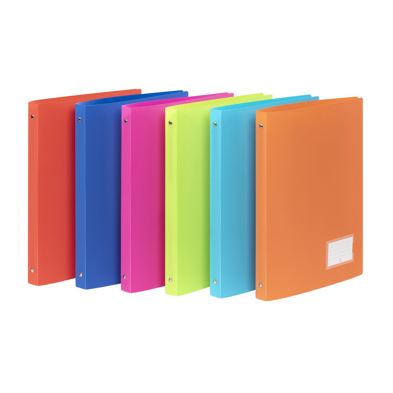 Image de  Classeur souple A4 4 anneaux dos 1,5 Feel'Easy - Coloris Aléatoires 