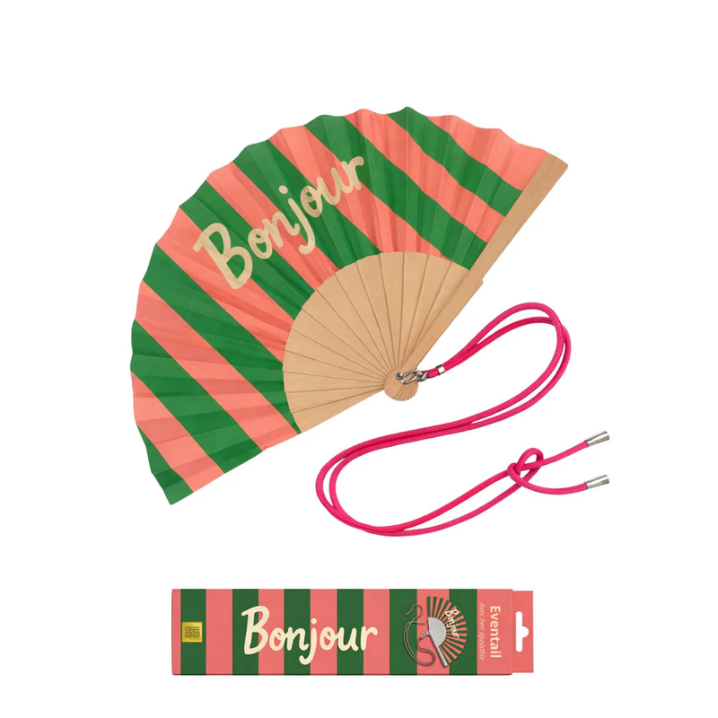 Ref. WOO3200103, Woom - Éventail avec bandoulière - Bonjour, marque WOOM